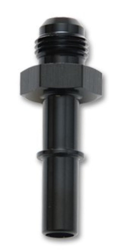 Vibrant - 8AN to 5/16in Quick Connect Push On EFI Adapter Fitting - Black - Vibrant