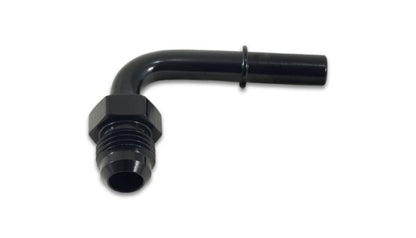 Vibrant 90 Degree Aluminum AN to Male Quick Connect Fitting - 6AN - 0.3125in Hose Size - Vibrant