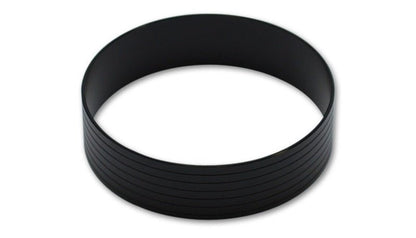 Vibrant Aluminum Union Sleeve for 5in OD Tubing - Hard Anodized Black - Vibrant