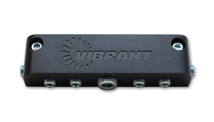 Vibrant Aluminum Vacuum Manifold (new design) - Black - Vibrant