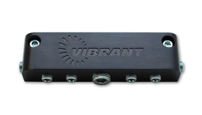 Vibrant Aluminum Vacuum Manifold (new design) - Black - Vibrant