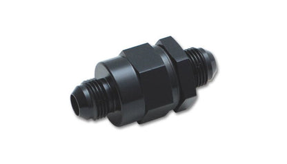 Vibrant Check Valve w/ Integrated - 6AN Male Flare Fittings - Vibrant