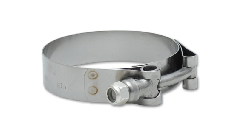 Vibrant SS T - Bolt Clamps Pack of 2 Size Range: 3.01in to 3.25in O.D. For use w/ 2.75in I.D. coupling - Vibrant