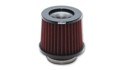 Vibrant The Classic Performance Air Filter (5.25in O.D. Cone x 5in Tall x 2.5in inlet I.D.) - Vibrant