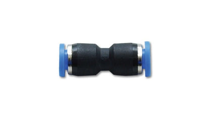 Vibrant Union Straight Pneumatic Vacuum Fitting - for use with 1/4in (6mm) OD tubing - Vibrant