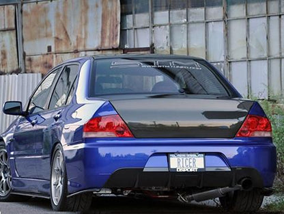 Voltex Carbon Fiber Exhaust Shield (Evo 9) - JD Customs U.S.A