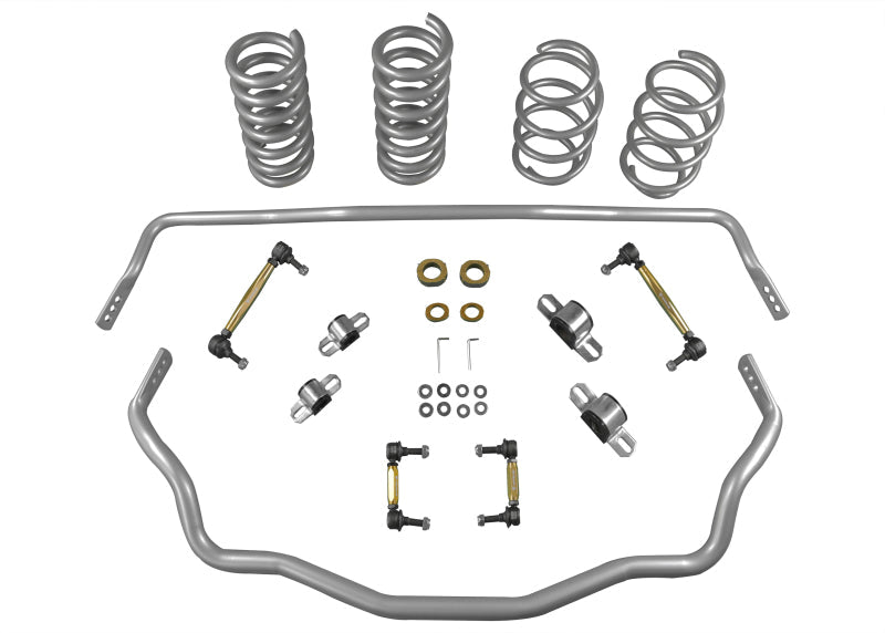 Whiteline Front and Rear Grip Series Kit (15 - 20 Ford Mustang S550) - Whiteline