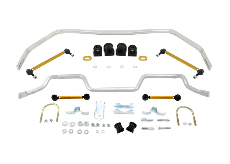 Whiteline Front & Rear Sway Bar Kit (05 - 14 Ford Mustang) - Whiteline