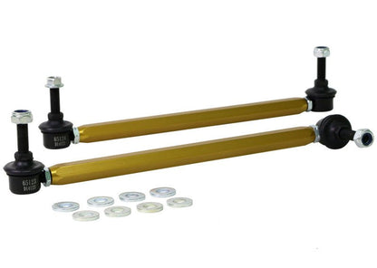 Whiteline Front Swaybar Link Kit H/Duty Adj Steel Ball (04 - 08 Mazda 3) - Whiteline