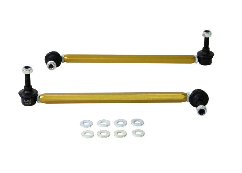 Whiteline Front Swaybar Link Kit H/Duty Adj Steel Ball (04 - 08 Mazda 3) - Whiteline