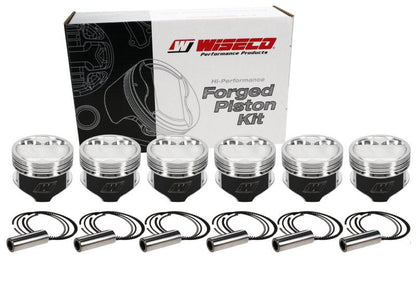 Wiseco Piston, Shelf Stock Kit NISSAN RB30 GTR DISH 6577M87 - Wiseco