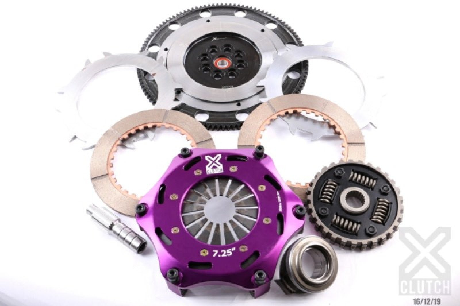 XClutch 7.25" Twin Sprung Ceramic Clutch Kit for Subaru Models (Incl. WRX 2002 - 2005) - XClutch