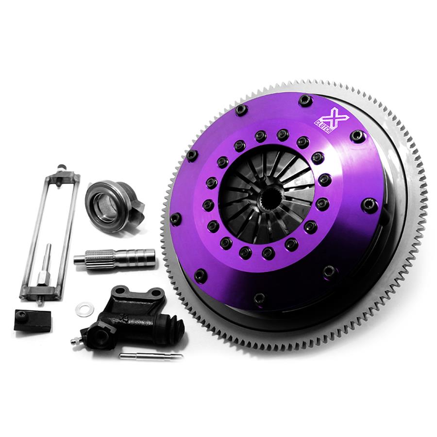 XClutch 8" Twin Solid Ceramic Clutch Kit for Subaru STI 2004 - 2020 - XClutch