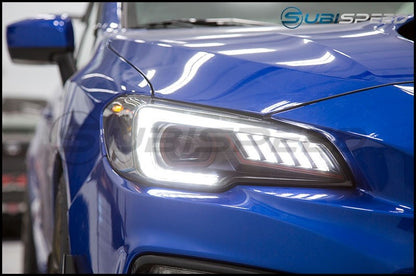 Subispeed V2 Redline Sequential LED Headlights (15-18 WRX/15-17 STi)