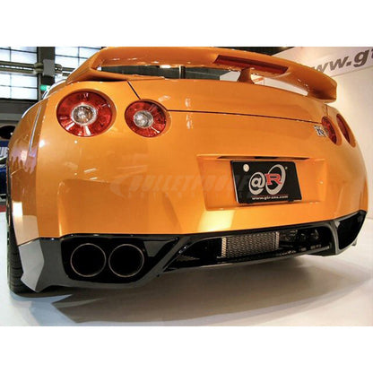 JDC Zele Style Carbon Fiber Rear Lip/Under Spoiler (09-11 GT-R) - JD Customs U.S.A